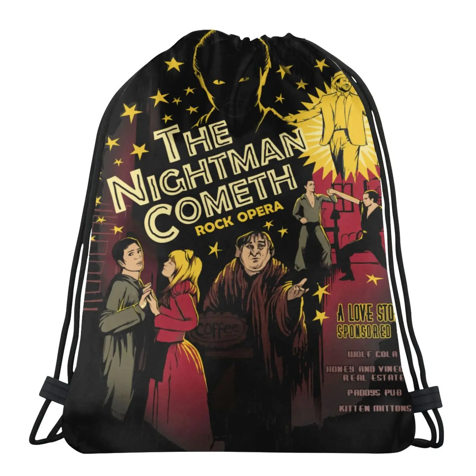 

Мужские маленькие парусиновые сумки It Always Sunny в Филадельфии, 4506 шт.