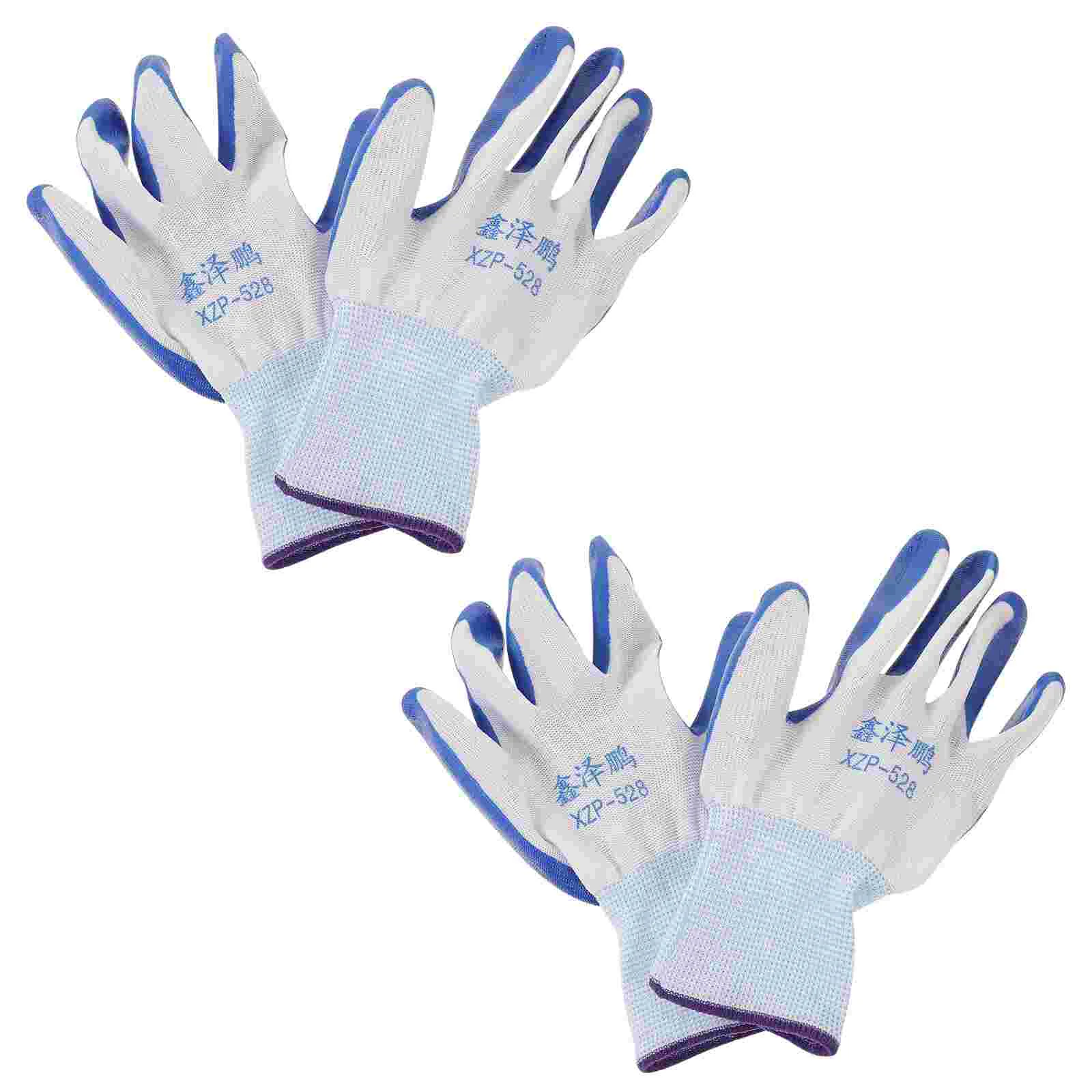 

2 пары прочных перчаток против укусов тренировочные перчатки против царапин утолщенные перчатки (случайный стиль)