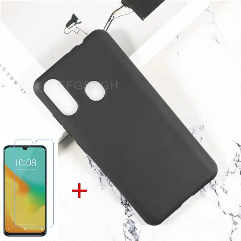 

Transparent Phone Case For ZTE Blade V10 Vita Case Silicon Back TPU Cover For ZTE Blade V10 Vita Tempered Glass Screen Protector