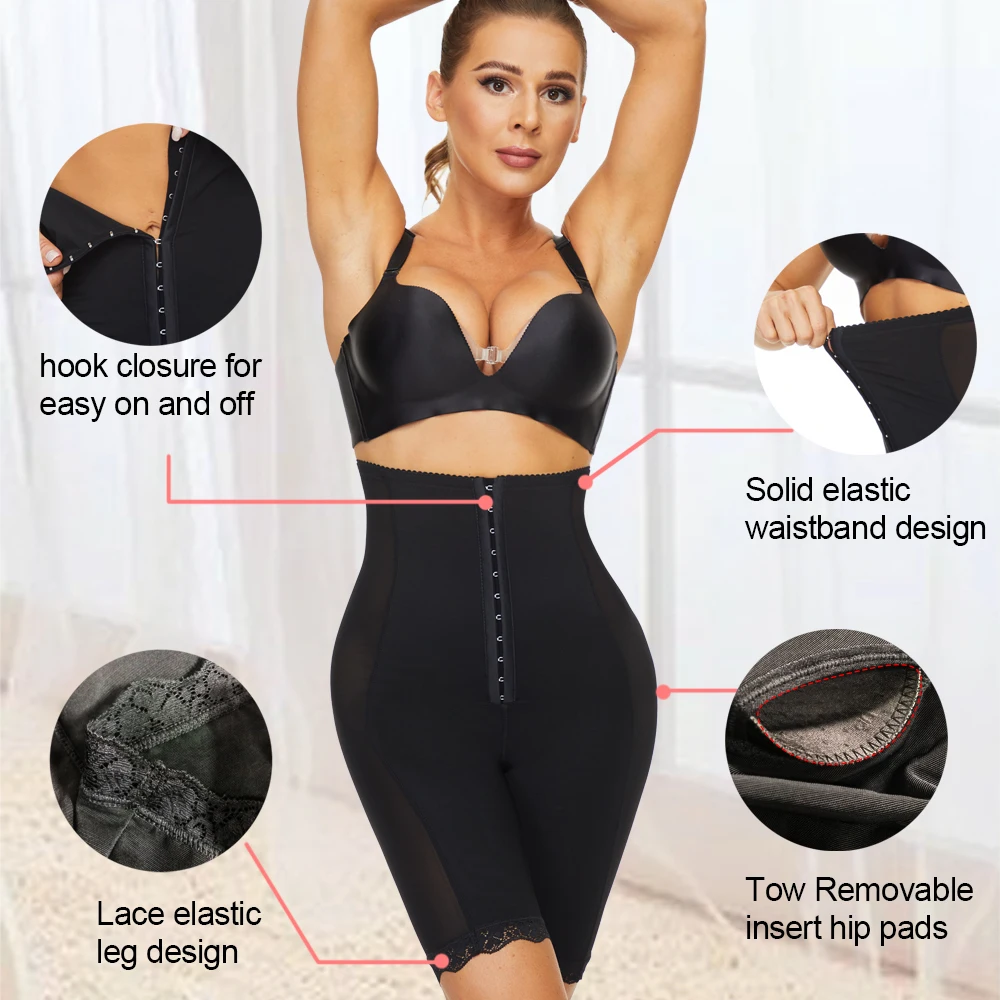 LAZAWG Seamless Tummy Control Panties Waist Trainer Women Butt Lifter Body Shaper Shapewear High Waist Shapers Bodyshapewear