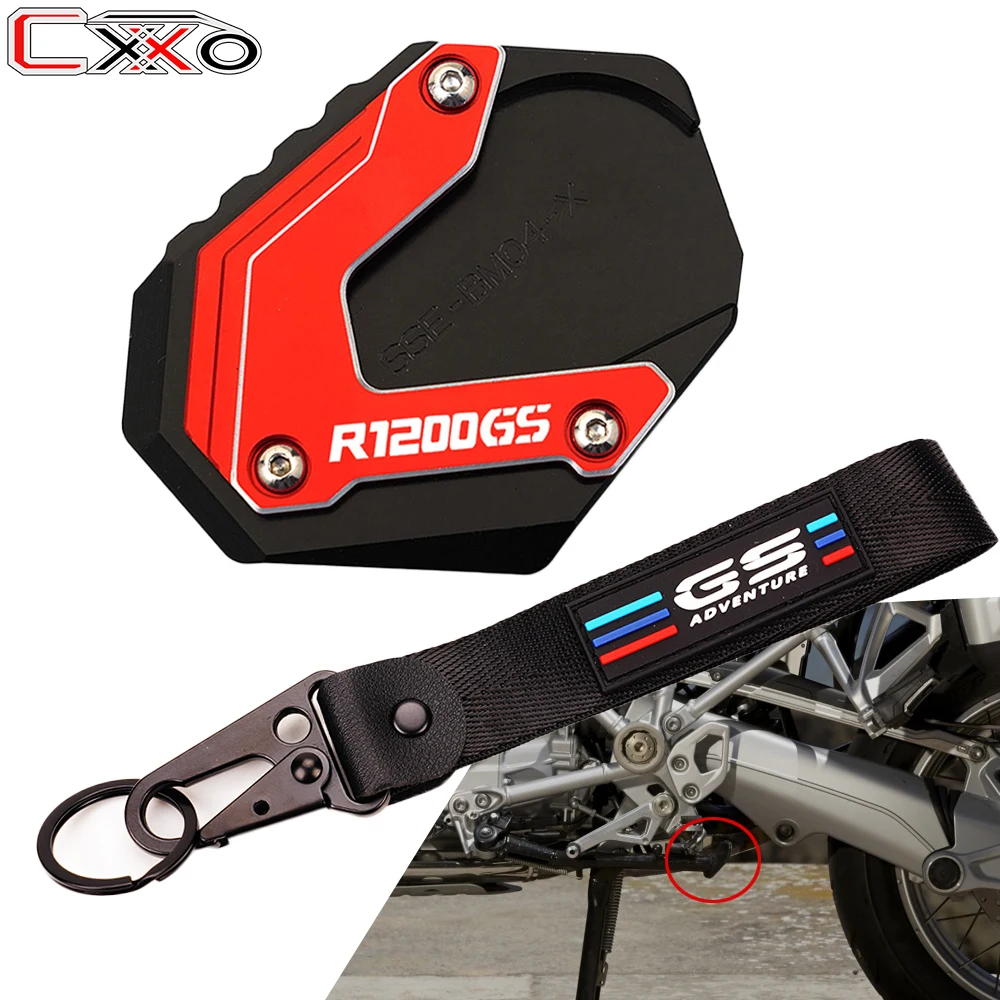 Аксессуары для мотоциклов BMW R1200GS LC K50 Rally R 1200 GS 2013-2016, боковая подставка, увеличивающий клапан шины, фотобрелок
