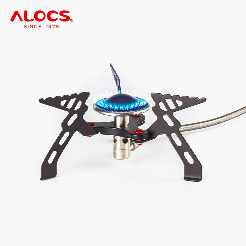 

ALOCS CS-G05 Compact Foldable Portable 3000W Camping Cooking Gas Stove Burner for Outdoor Backpacking Hiking Camping Furnace