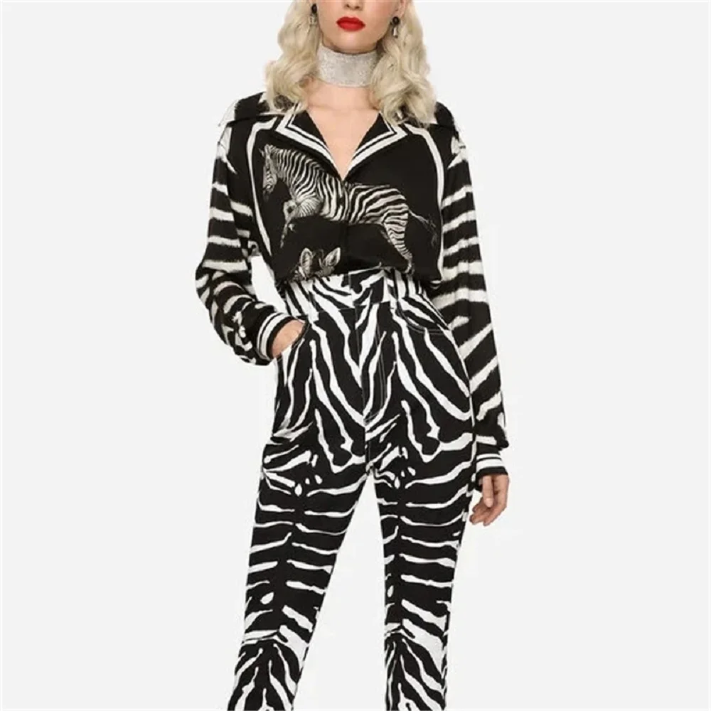 

woman shirt satin 3D zebra print loose casual women's shirt y2k clothes New fashion long sleeve top cardigan bra
