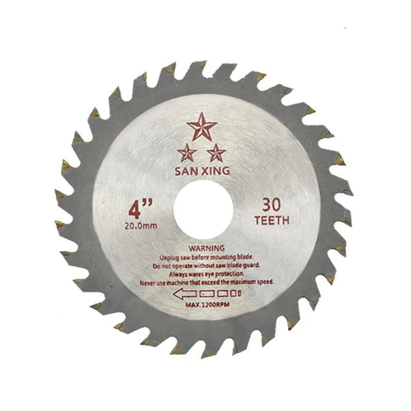 2pcs Diameter 100mm 30/40 Teeth Circular Carbide Saw Blade Angle Grinder Saw Disc Carbide Tipped Wood Cutter Wood Cutting Discs