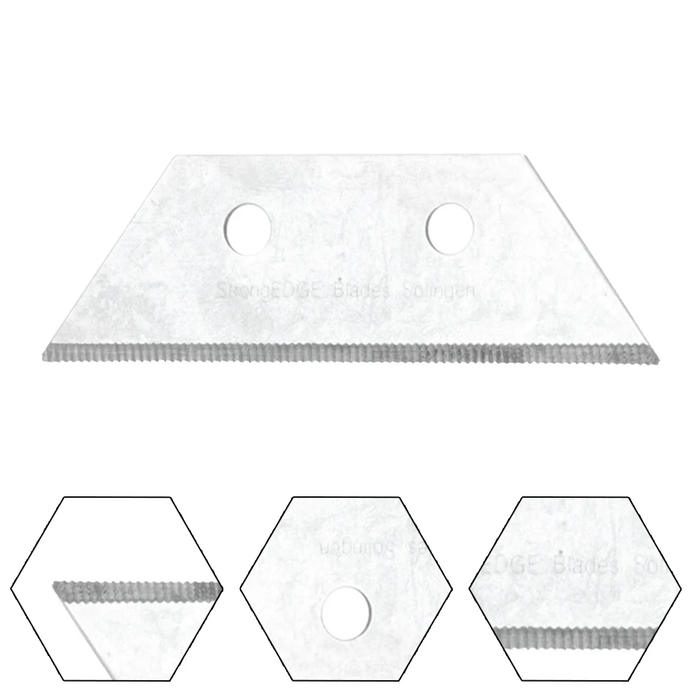 

1pcs Heavy Trapezoidal Blade 60# Carbon Steel Replacement Blade Art Craft Cutter Tool Multifunction Trapezoidal Blade