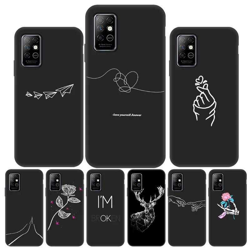 tpu case for alcatel 1s 2021 case silicone alcatel 3l 2021 1a 1b 2020 infinix hot 10 lite 10s 10i 10t note 8 smart 4 zero8 cover free global shipping