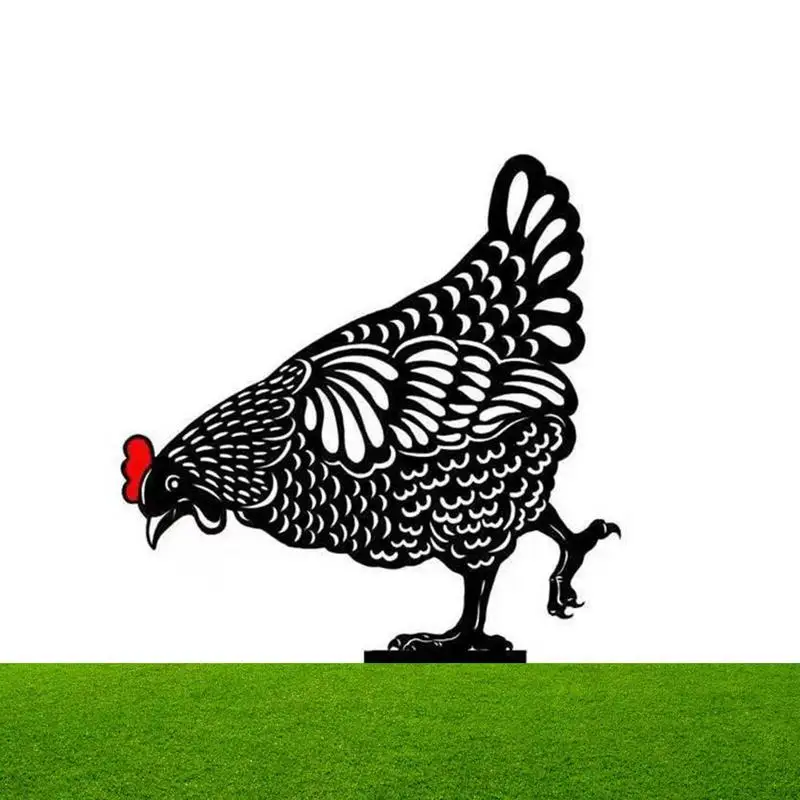 

Украшения для сада, куриный двор, искусство, уличный сад, задний двор, газон, декор, металл, куриный двор, Декор, подарок, пасхальные украшения