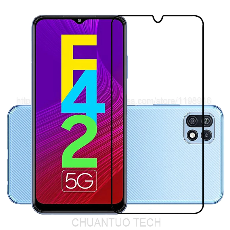 

Защитная пленка для Samsung Galaxy F42 5G/F02S F12 F22 F41 F52 5G F62, защита от царапин, закаленное стекло