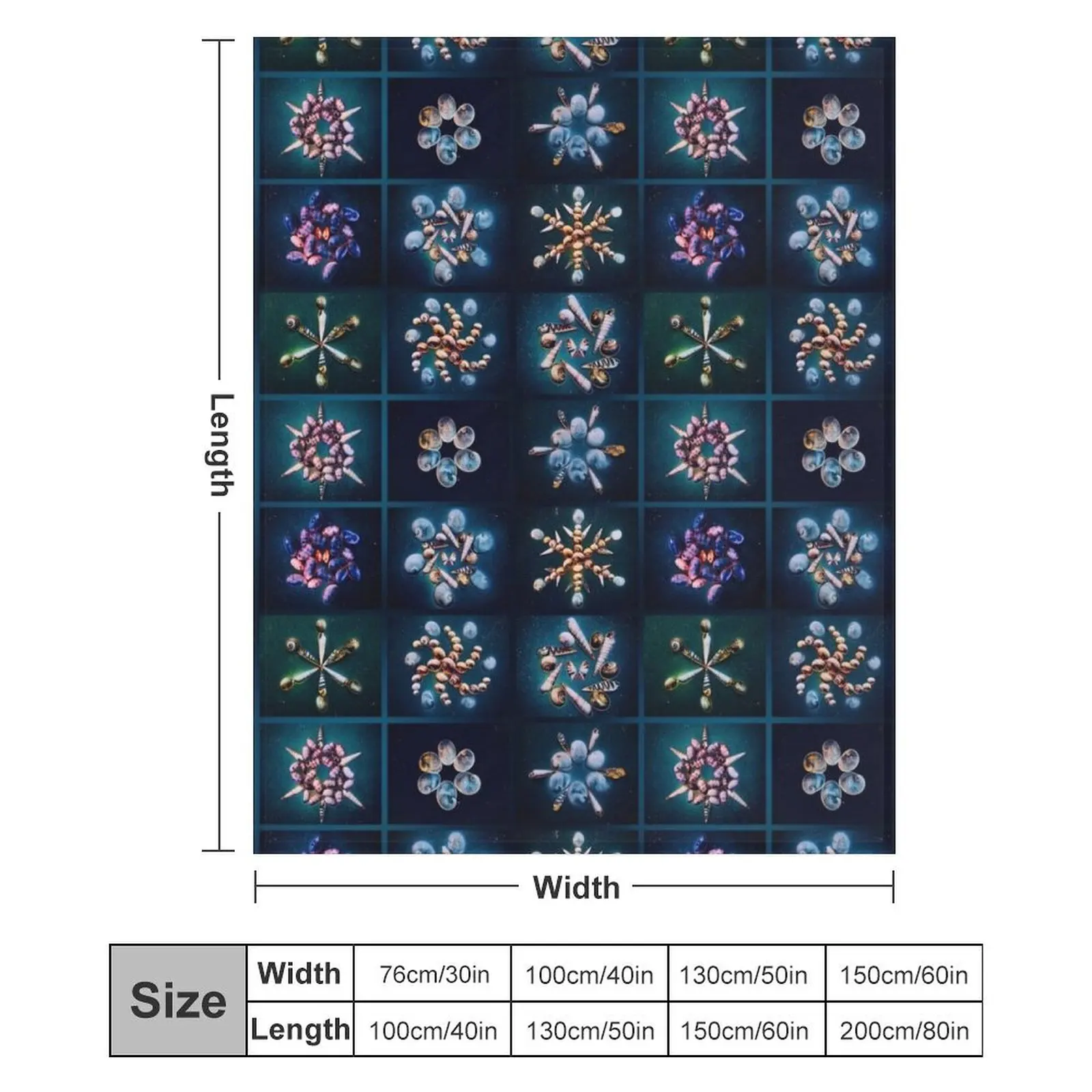 Одеяло Seashell Blizzard