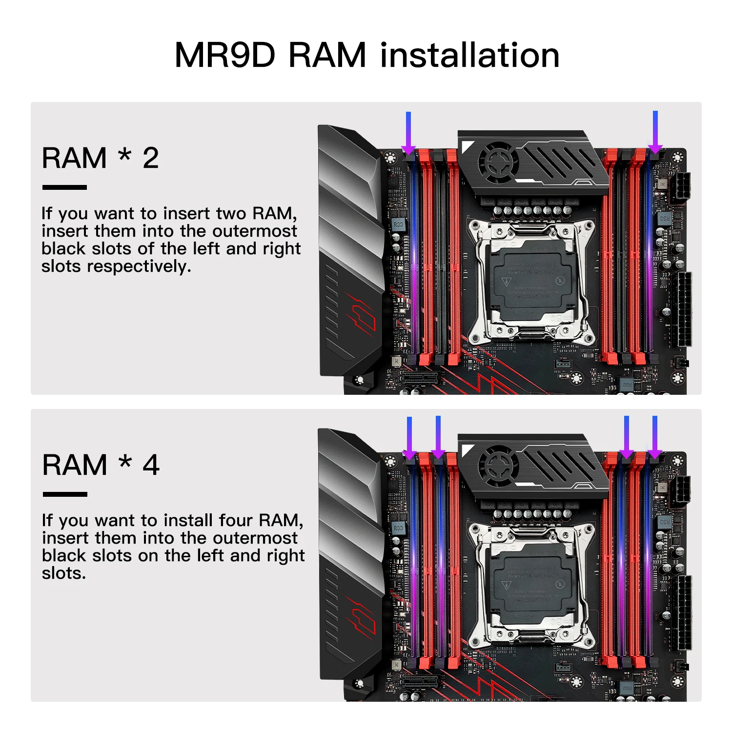 MACHINIST X99 MR9D PLUS комплект материнской платы с процессором Intel Xeon E5 2670 V3 и DDR4 16 Гб 2666