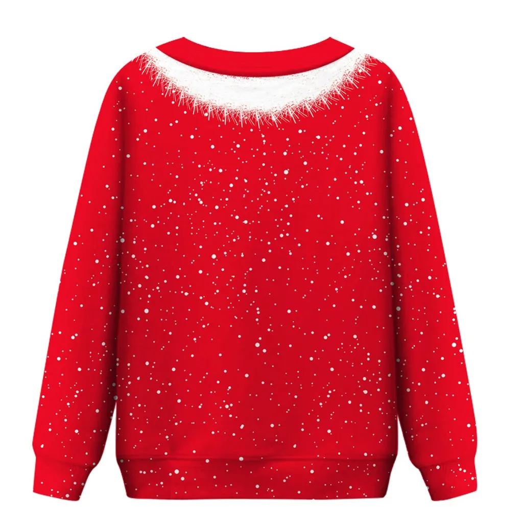 

Women Shirts Long Sleeve Christmas Women Funny Print Christmas Sweatshirt Crewneck Various Design Tops Slim Work Shirt Women