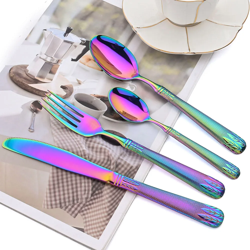 Набор столовой посуды Zoseil из нержавеющей стали 304 24 предмета