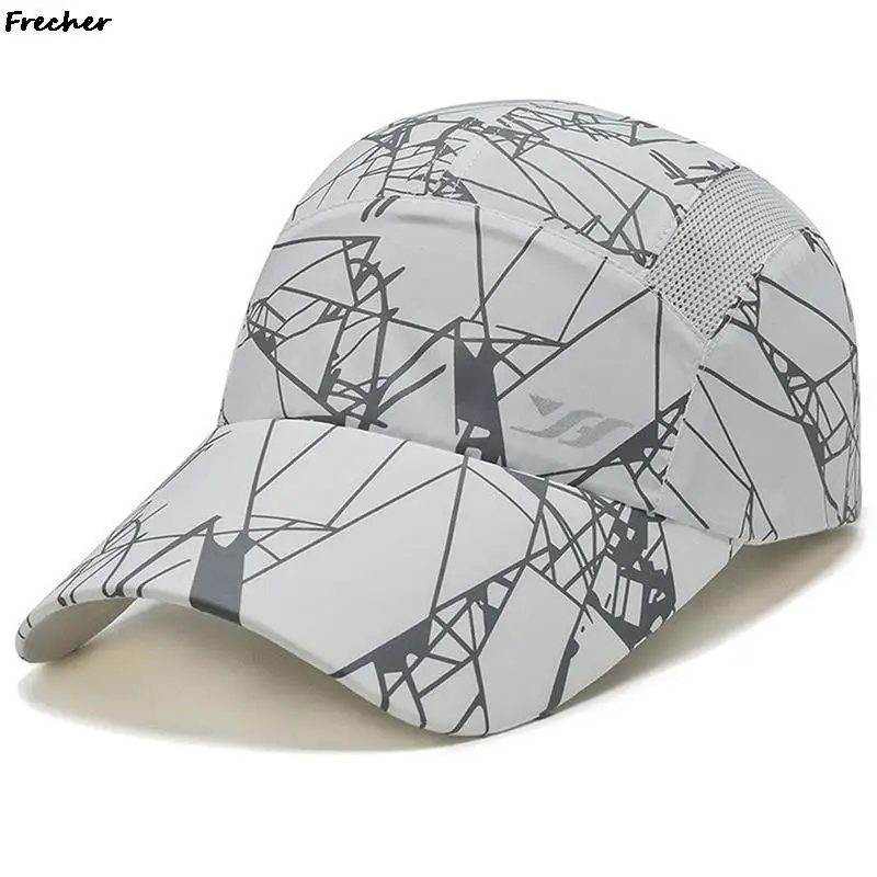 

Men Basketball Player Team Caps Quick Drying Breathable Baseball Cap Summer Running Cycling Snapback Trucker Hat Male Sun Hats