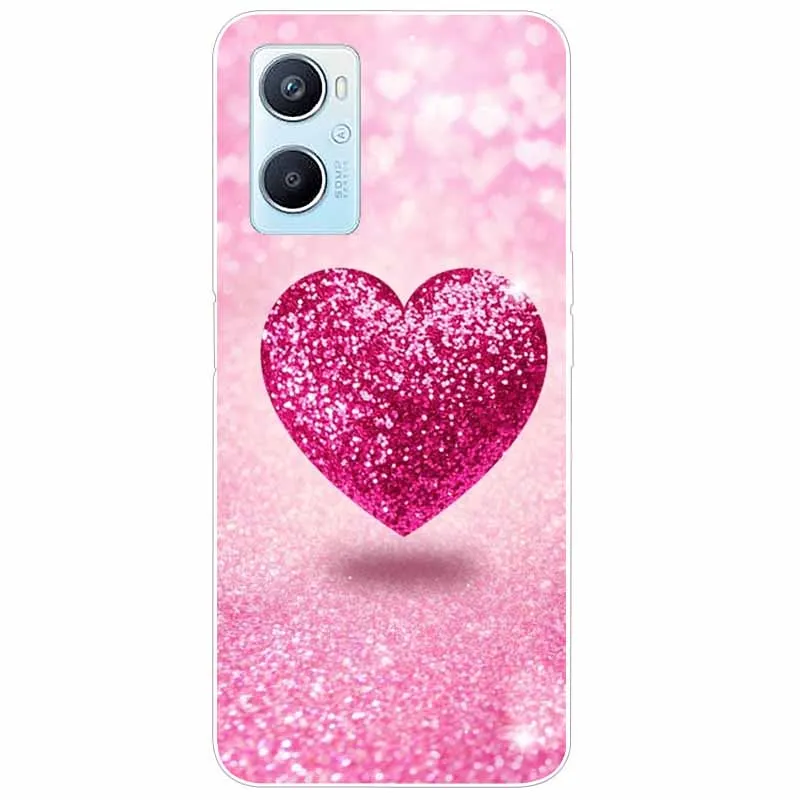 Мягкие чехлы с принтом для Oppo A96 4G чехол из ТПУ мягкий силиконовый прозрачный