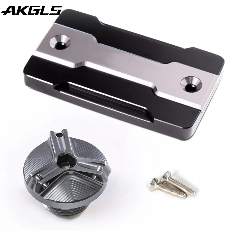 Крышка передней тормозной жидкости мотоцикла и крышка топливного наполнителя