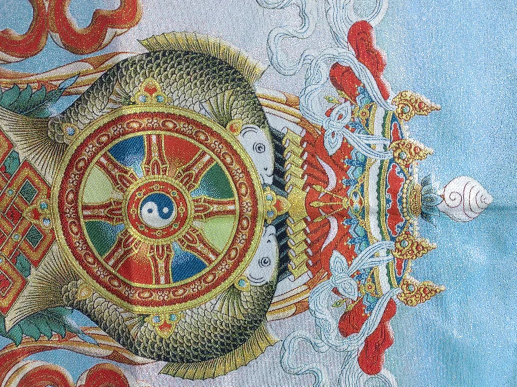 Буддийская жизнь дневная яркость история буддистской жизни тибетский Настенный