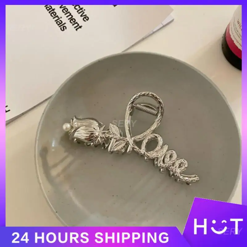 Заколка в виде акулы милая и элегантная женская модная заколка для хвоста