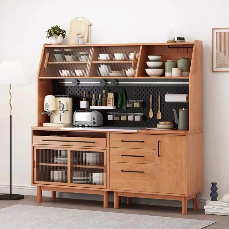 Кухонный ящик шкафы для гостиной боковой шкафчик Curio сервант витрина кладовая