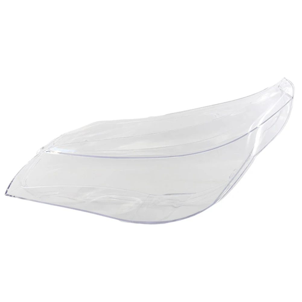 

Headlight Lens Cover Side Front Transparent Head Light Cover for -BMW 5 E60 E61 545I 550I 2004-07 63127165571 Left