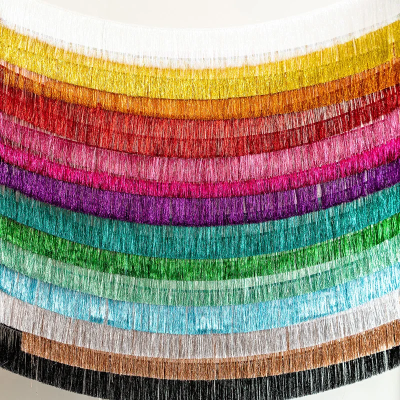 Premium Foil Fringe Tinsel Garland Creative 2M 4 L