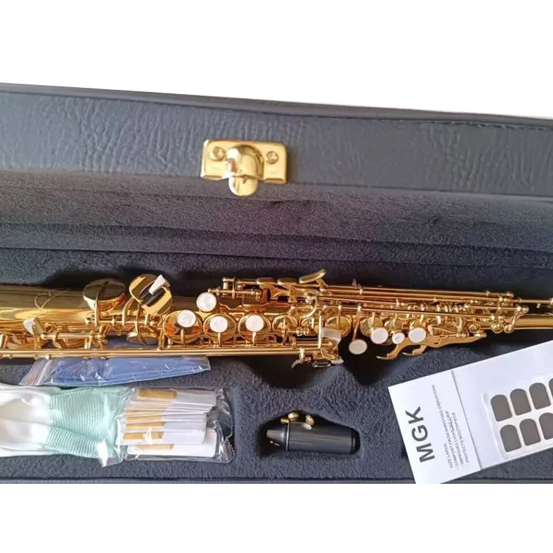 Саксофон сопрано YSS 82Z профессиональный саксофон с прямым B-плоским звуком