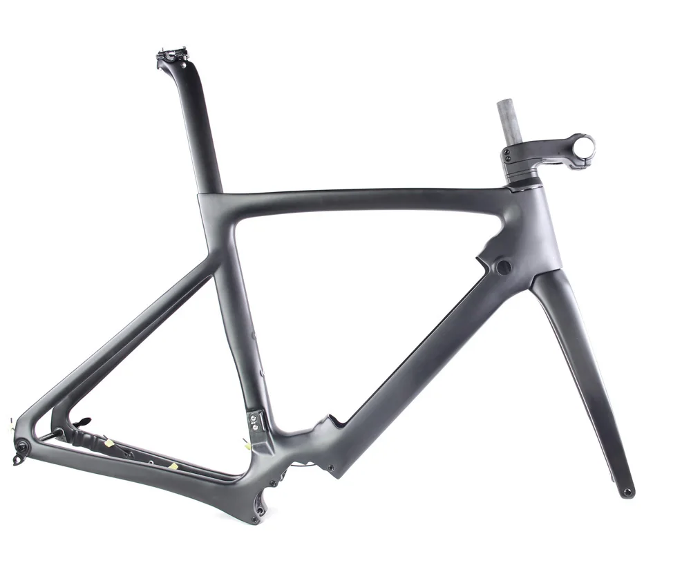Фото Рама для электровелосипеда LCE21 Full Carbon Road Disc, из углеродного волокна, с креплением для дисковых тормозов, аксессуары для велосипедов, запчасти для шин, многофункциональная. №3