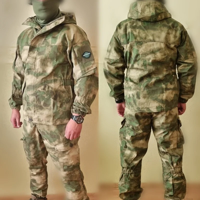 

New Tactical Military Uniform Set Special Forces Russia Gorka-3 Airsoft Combat Battle-dress Uniform Working Clothing Plus Size