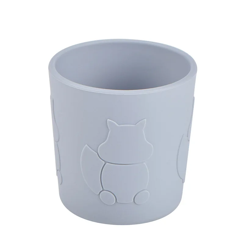 

Baby Learn To Drink Cup Kids Feeding Cup Food Grade Heat-Resistant Silicone Bottle Infant Drinking Training Mugs Cup BPA Free