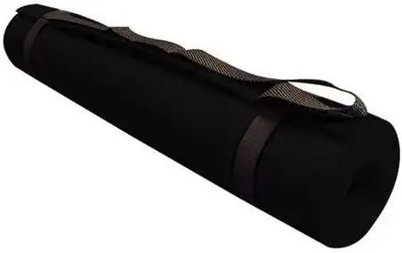 

2023 Tapete Colchonete Para Yoga Academia Pilates Dobrável Preto Cobertor de fitness