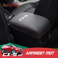 car armrest console cover mat case for mazda cx 5 kf 2017 2018 2019 2020 2021 2022 cushion support box top liner accessories