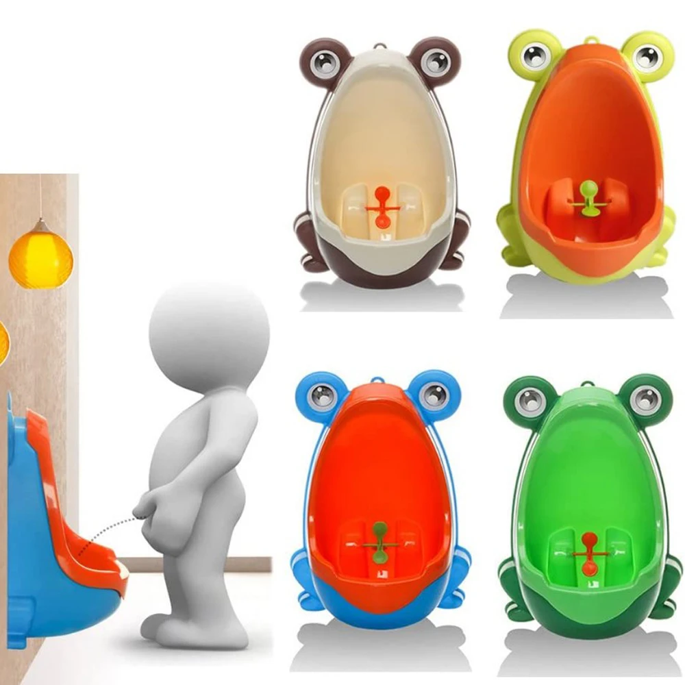 

Frog Shape Baby Boys Standing Potty Cartoon Wall-Mounted Kids Children Toilet Potty Training Urinal for Infant Toddlers Supplies