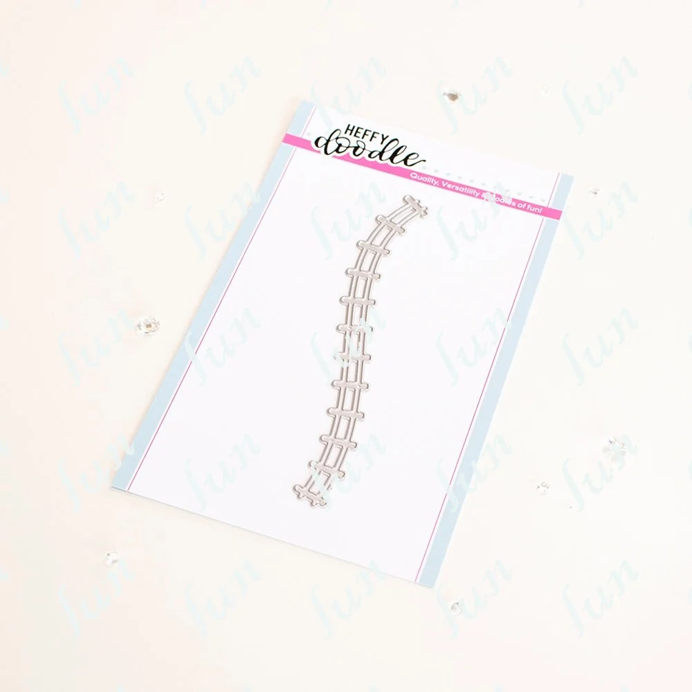 

Hot 2022new Fence Border Shape Metal Cutting Dies Diy Molds Scrapbooking Paper Making Cut Crafts Template Handmade Card Big Die