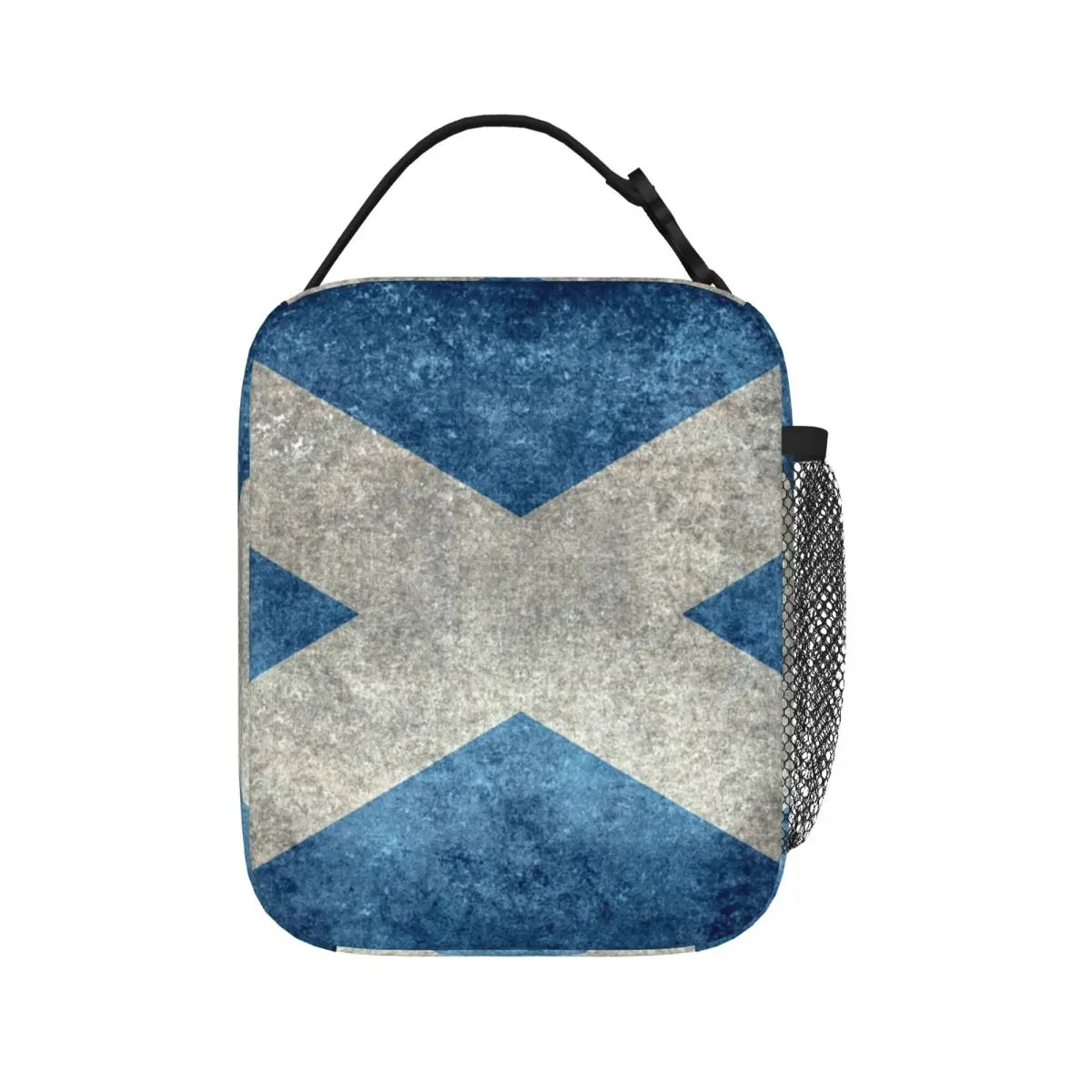 

Flag Of Scotland - Grungy Vintage Version Insulated Lunch Bags Resuable Picnic Bags Lunch Tote for Woman Work Children School