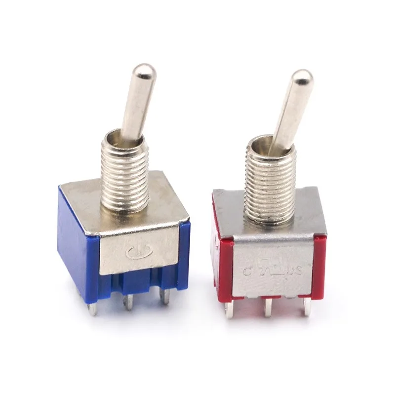 5 шт. переключатель мини-переключатели 2 позиции 3 положения фиксирующий