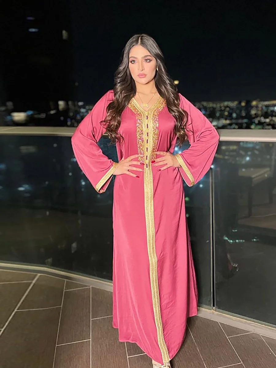 2022 Eid Mubarak Abaya Dubai Турция мусульманский хиджаб платье Abayas женские модные платья исламский Caftan марокканский кафтан халат кардиган