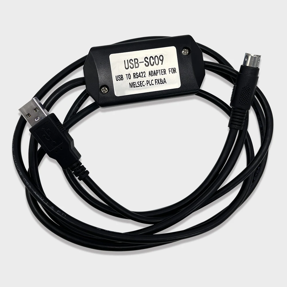 USB-SC09 Программирование PLC Кабель-адаптер MELSEC FX0N FX1N FX2N FX0S FX1S FX3U работает с