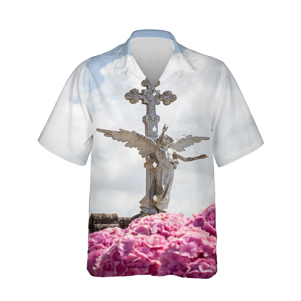 Jumeast 3D Printed New Hawaiian Shirts For Men Summer Gothic Streetwear Men's Short Sleeve Shirts Fashion Comfort Clothing Tops