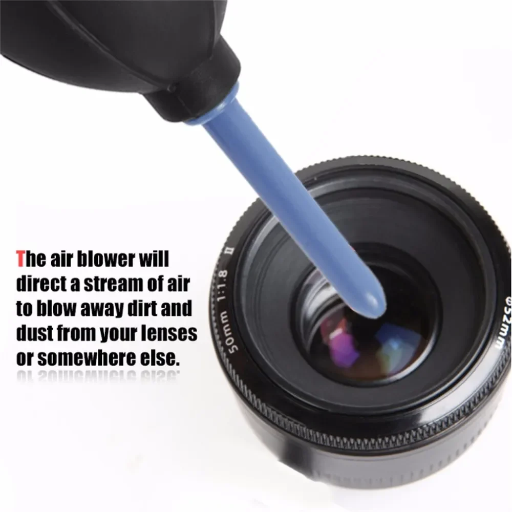 Cloth Brush and Air Blower In 1 Set Digital Camera Cleaning kit Dust Photography Professional Cleaner Air Blower enlarge