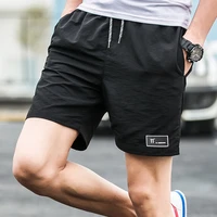 running shorts male gym men short pants elastic waist sport shorts homme fitness basketball jogging short pants bodybuilding