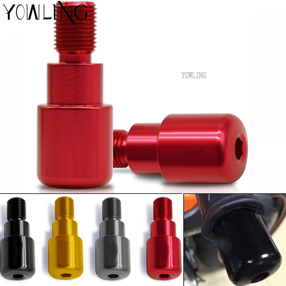 

Motorcycle Aluminum Handlebar Grips Bar Ends Sliders CNC Handle Bars Grip Cap Plug Slider FOR YAMAHA MT-09 mt 09 mt09 FZ09 FJ09