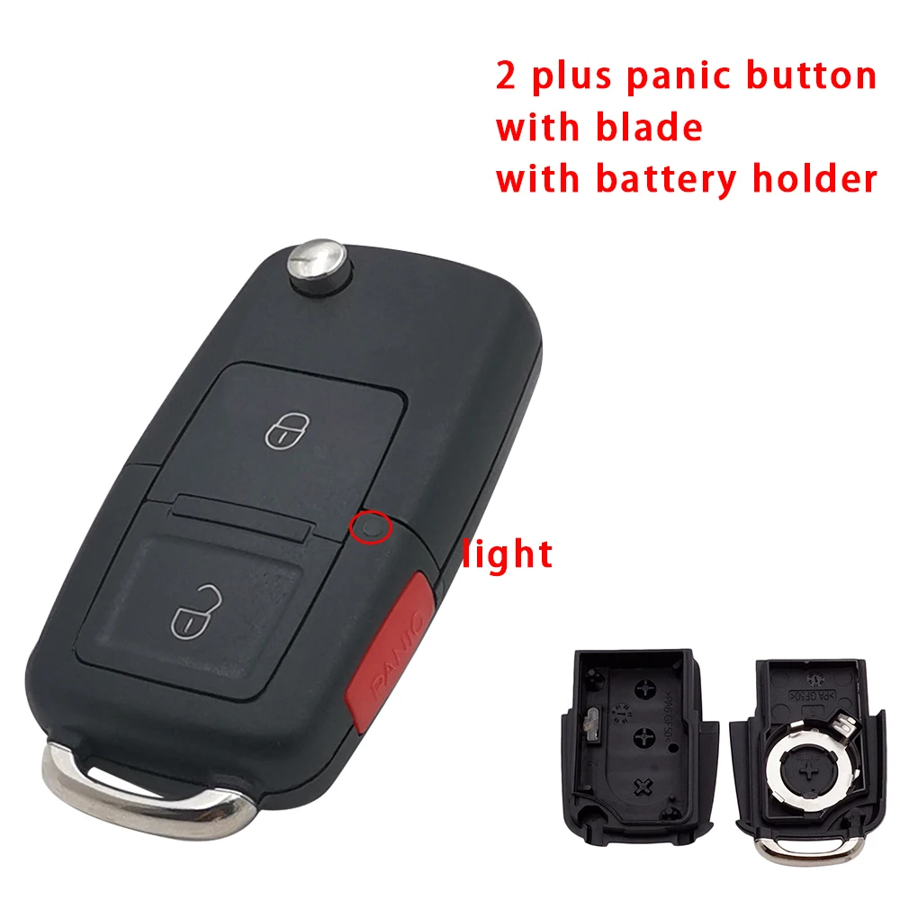 

Xinyuexin 2/3/4 кнопочный Складной автомобильный пульт дистанционного управления флип-Брелок оболочка для Vw Golf Jetta Passat Bora Sharan Touran для Seat Leon