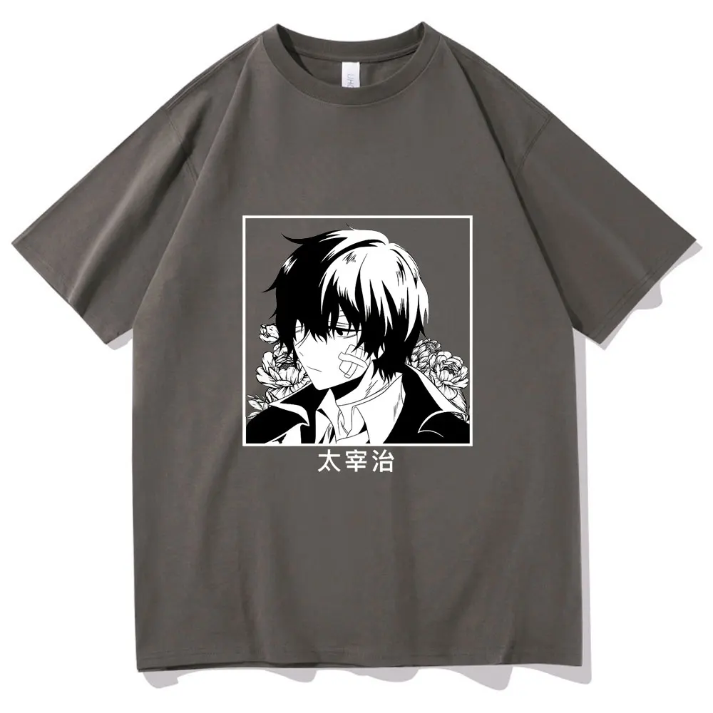 Футболка Chuuya накахара из японского аниме бродячие псы для мужчин и женщин модные