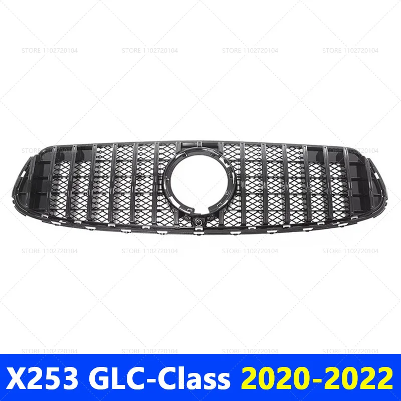 

Для 2016-2019 2020-2022 X253 GLC-класса Mercedes Benz GLC350 GLC300 GLC250 GLC43 GT Верхний бампер Капот Сетка Передняя решетка Решетка