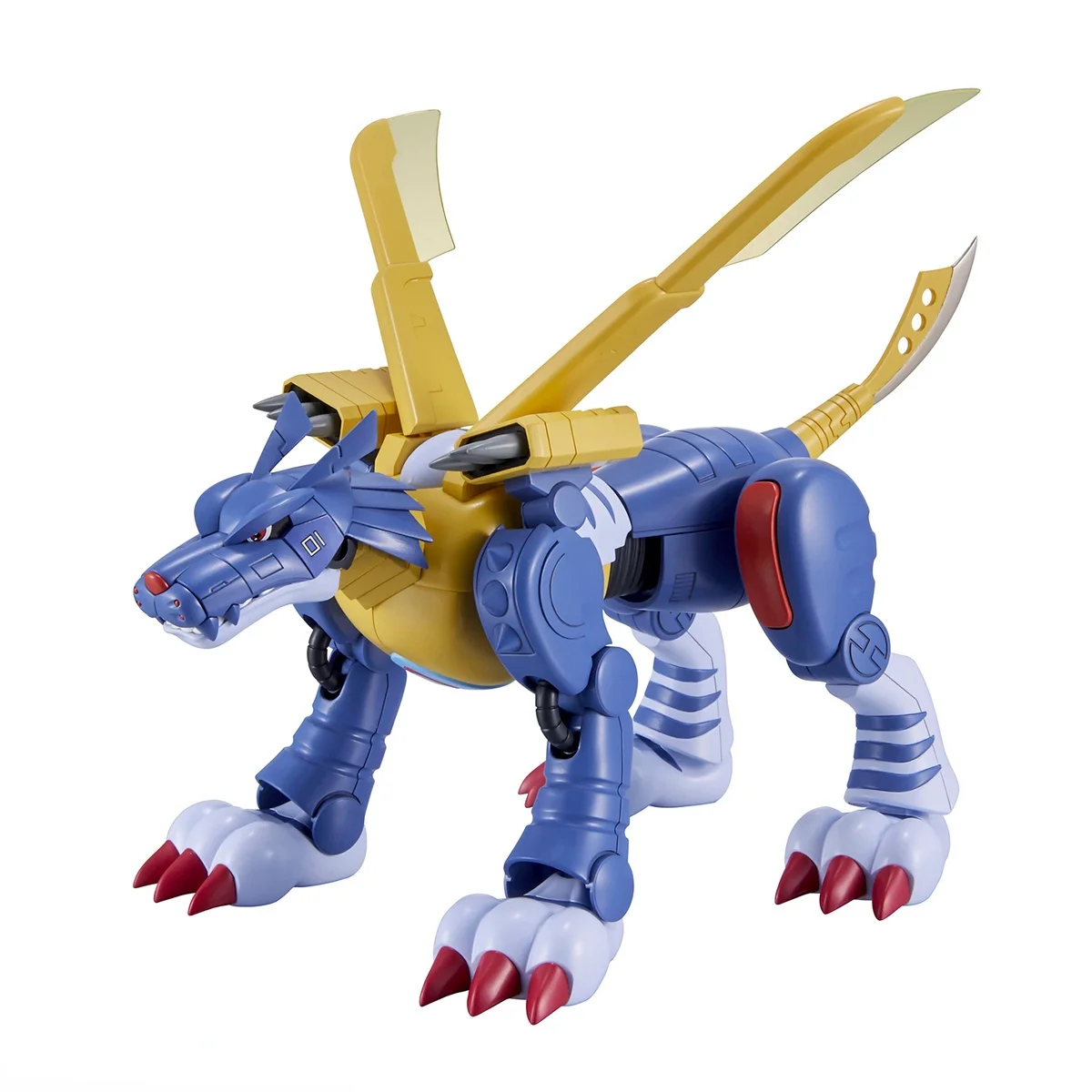 

Rise Figure Digimon Adventure Metal Garurumon TV Anime Ver Action Figures Kids Assembled Toys Model Christmas Gifts