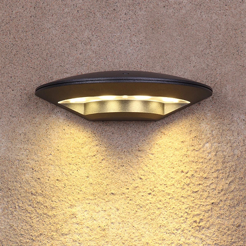 

Modern Led Outdoor Waterproof Wall Lamp Porch Aisle Corridor Garden Wall Lamp Home Indoor Lighting Decoration Aluminum Wall Lamp