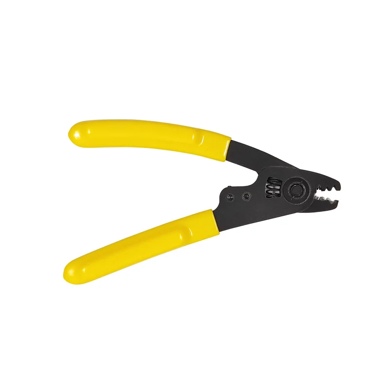 HY-27 3 Holes Drop Cable Stripper FTTH Tools Professional Fiber Optic Tool Stripper Multi-function Peeling Pliers