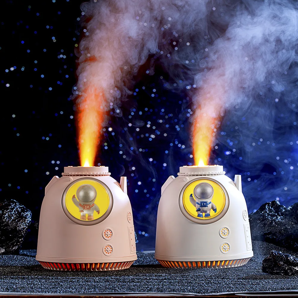 

Astronaut Spaceship Aromatherapy Air Humidifier Purifier USB Electric Water Fragrance Diffuser Humidificador for Home Room