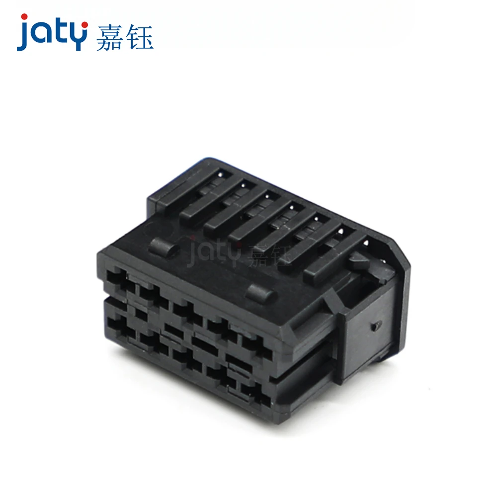 

JATY 1 шт. 10-контактный Автомобильный штекер, стандартный автомобильный соединитель жгута проводки 1418994-1, соединительная втулка