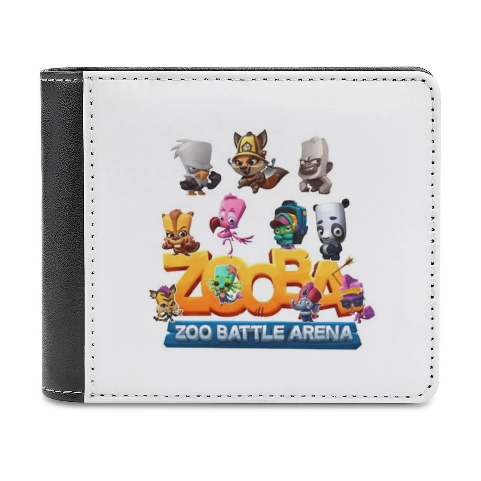 

Zooba Battle Personalized Wallets Men High Quality Pu Leather For Wallets Luxury Men Gift Zooba Battle Zooba Battle Pattern