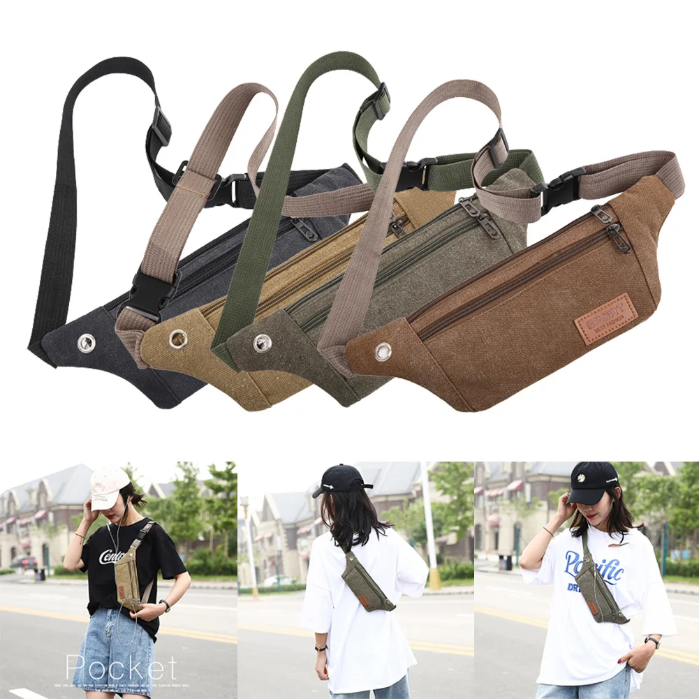 

Men Fanny Pack Outdoor Sports Running Cycling Waist Bag Pack Travel Phone Pouch Waterproof Women Men Belt Waist Bag 2022 Fashion